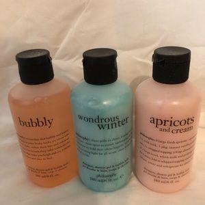 Philosophy 3pc Shower Gel & Bubble Bath Set